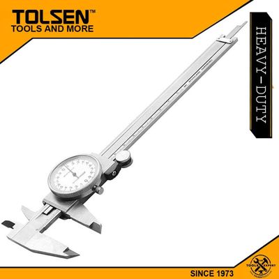 TOLSEN 6" Vernier Caliper Dial Type Analogue Guage (0-150mm) Model: 35050_img_0