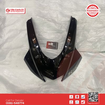 Metershed/Faring (Glossy Black) for Yamaha R15 V3 (Dark Night) Bike._img_1