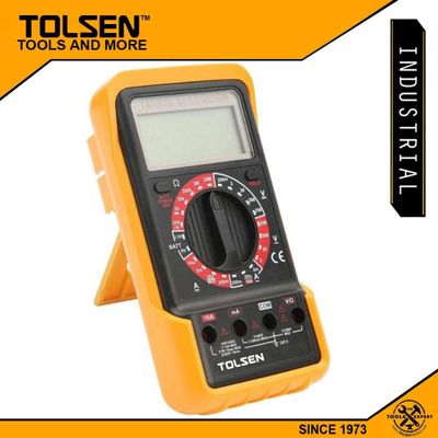 Tolsen Digital Multimeter with Large LCD Display Industrial Model: 38031_img_0