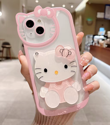 Cute Kitty Mirror Pink Sweet Girl Case_img_2