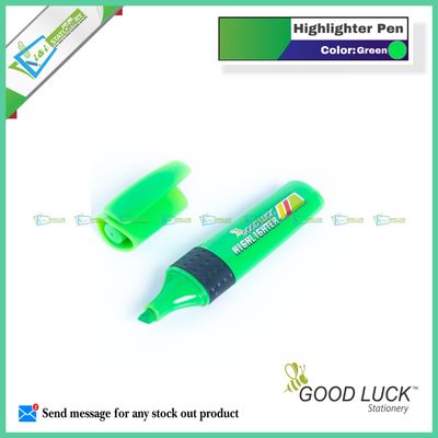 Good Luck Highlighter Pen Green / Yellow / Pink 1pcs_img_0