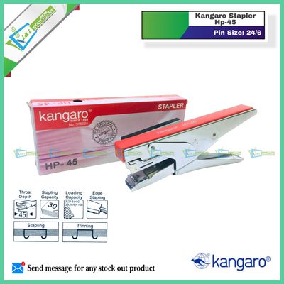 Kangaro HP-45 Stapler Machine 30 sheets Capacity Pack of 1 pcs_img_1