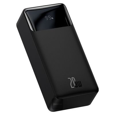 BASEUS Bipow Digital Display Power Bank 30000mAh 20W Portable Phone Charger Black_img_1