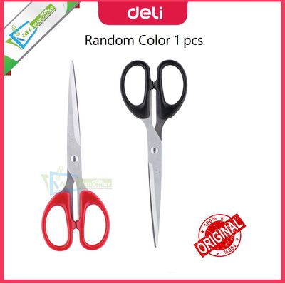 deli scissors 180mm 7 inch 6009 (Random Color)_img_0