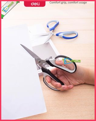 Deli Scissors 6001 7 inch 190mm Random Color 1 pcs_img_4
