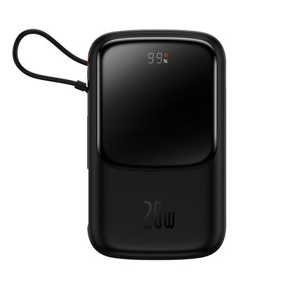 Baseus Qpow Digital Display QC Power Bank 20000mAh 22.5W with Type-C Cable_img_0