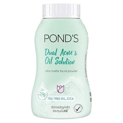 Ponds Dual Acne & Oil Solution Ultra Matte Facial Powder 50g_img_0