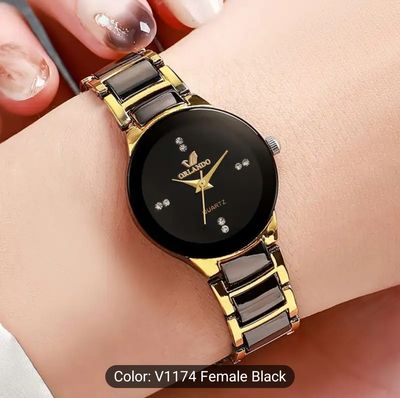 2pcs Men'S Retro Luxury Couple  Quartz Watch Set_img_3