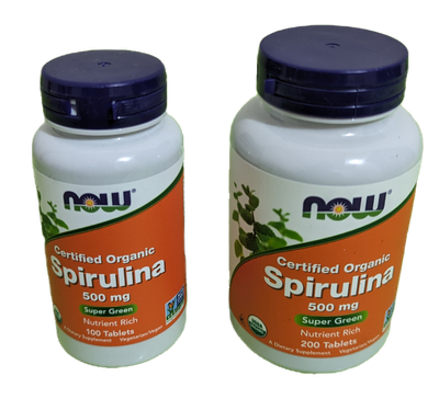 Spirulina- Premium Quality - 200 PCs Tablet / 500mg Per Tablet