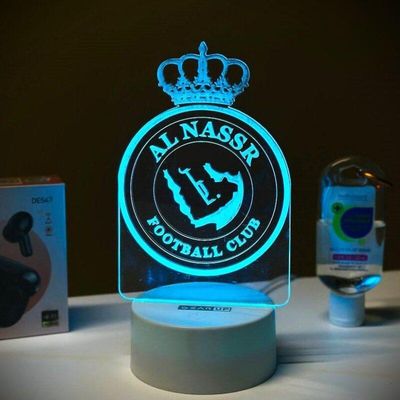 GearUP Acrylic Multicolor Night Lamp (Al-Nassr FC) – BLACK_img_0