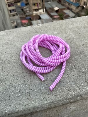 1.6m Laser data cable protective cover, extended mobile phone charging cable protective cover, charger winding rope, suitable for all models_img_8