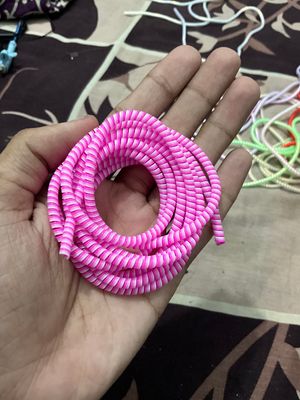 1.6m Laser data cable protective cover, extended mobile phone charging cable protective cover, charger winding rope, suitable for all models_img_13