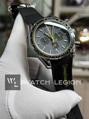 OMEGA SPEEDMASTER CHRONOGRAPH SILICONE BELT GREY DIAL_img_0