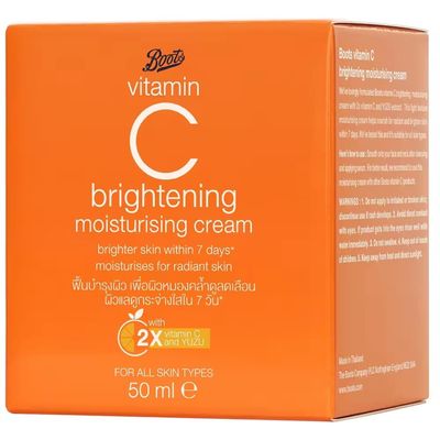 Boots Vitamin C Brightening Moisturizing Cream 50ml_img_0