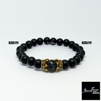 Beaded Black Marvel Bracalet_img_0