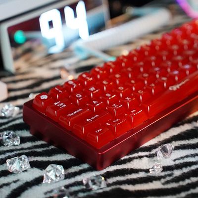 Weikav Rose Themed PC+UV Keycaps Set_img_1