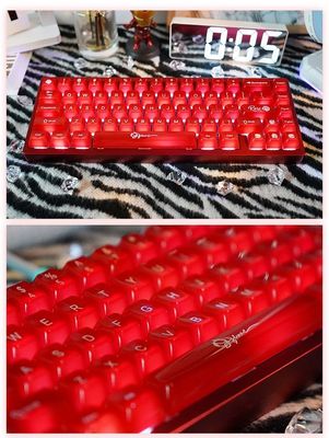 Weikav Rose Themed PC+UV Keycaps Set_img_4