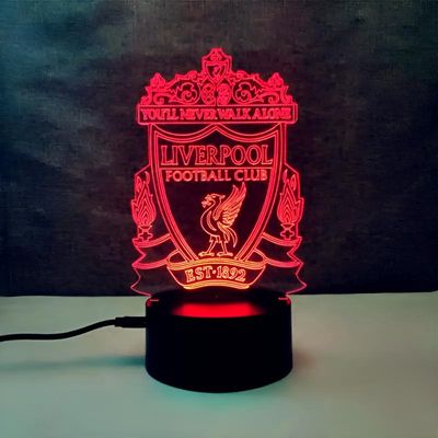 GearUP Acrylic Multicolor Night Lamp White (Liverpool F.C.)_img_2
