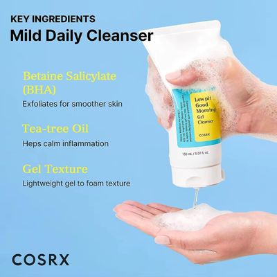 Cosrx Low pH good Morning gel Cleanser 150ml_img_3