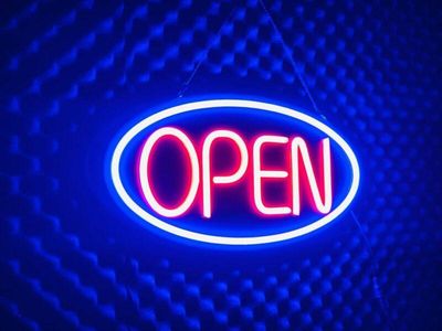 GearUP OPEN10 Neon Business Sign For Shop, Restaurant, Pharmacy, Cafe_img_0
