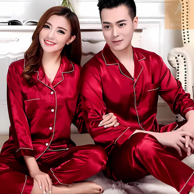 Solid Color Casual Imitation Silk Home Clothes Nightwear Women's Nightie_img_12