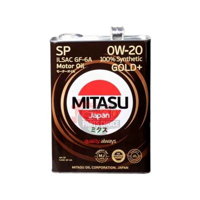 MITASU GOLD SP 0W-20 FULL SYNTHETIC ENGINE OIL 4L_img_0