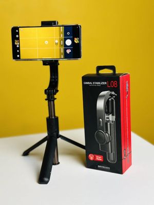 L08 Mobile Phone Stabilizer Anti-Shake Selfie Stick Tripod 3 in 1 With Remote_img_1