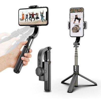 L08 Mobile Phone Stabilizer Anti-Shake Selfie Stick Tripod 3 in 1 With Remote_img_2