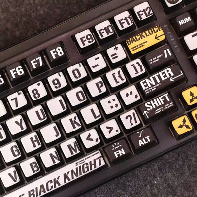 Batman Themed ASA Profile Pudding Keycaps Set_img_4