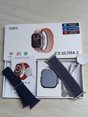CMX CX Ultra 2 Amoled Smartwatch – Black Color_img_1