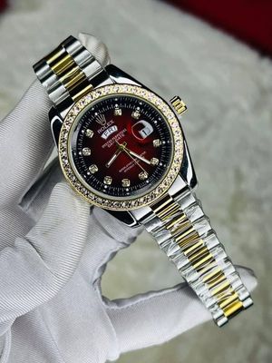 Rolex Men’s Stainless Steel Quartz Analog Watch – Luxury Classic Design_img_1