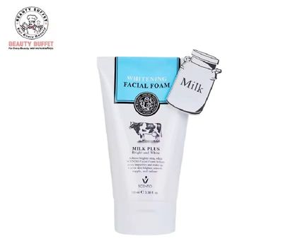 Beauty Buffet Scentio Milk Plus Whitening Q10 Facial Foam 100m_img_0