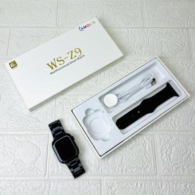 FereFit WS-Z9 Multifunctional Amoled Smartwatch – Black Color_img_0