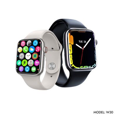 Geeoo W30 Bluetooth Calling Smart Watch – Silver_img_0