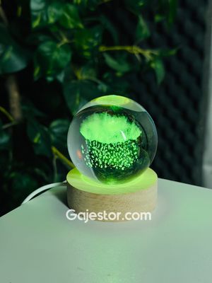 3D crystal ball lamp ( Rain variant )