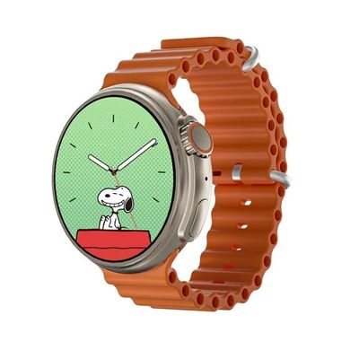 GT9 Smart Watch 2.01″HD Large Screen Series Watch 7 Bluetooth Smartwatch – Orange Color_img_0