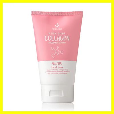 Beauty Buffet Scentio Pink Collagen Radiant Firm Facial Foam 100g_img_0