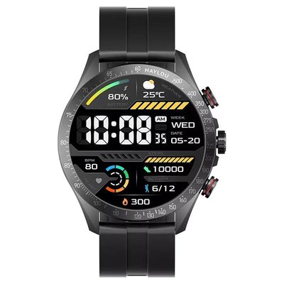 HAYLOU Solar Pro Smartwatch – Black Color_img_1