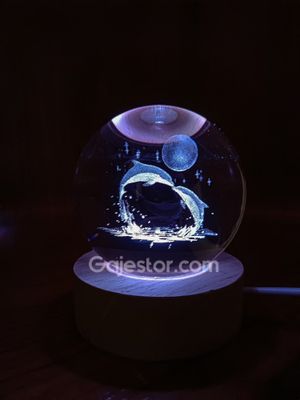 7 colour 3D crystal ball lamp ( dolphin variant )_img_1