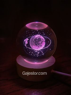 7 colour 3D crystal ball lamp ( space girl variant )_img_1