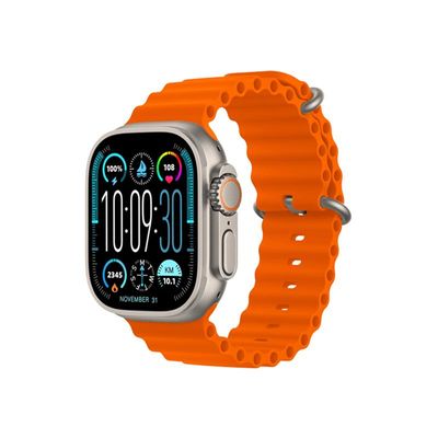 HK9 Ultra 2 AMOLED Smartwatch with ChatGPT- Orange Color_img_2