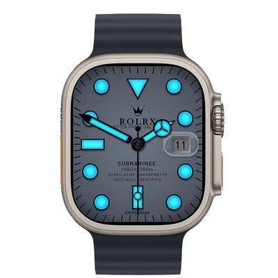 HK9 Ultra AMOLED Smartwatch ChatGPT Smartwatch – Black Color_img_0