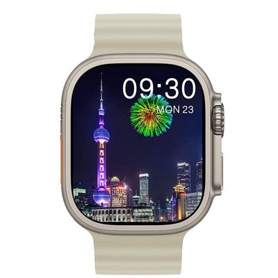 HK9 Ultra AMOLED Smartwatch ChatGPT Smartwatch – Silver Color_img_0