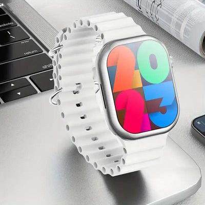 HZ90 Max Smartwatch (Always On Display) – Silver Color_img_0