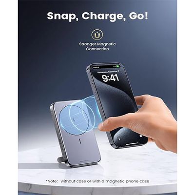 Ugreen PB206 (15086) 10000mAh Foldable Kickstand Magnetic Power Bank_img_2