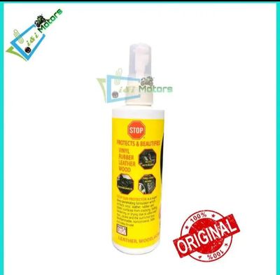 Sun Stop Protector Best Polish for Tire, Dashboards and Auto Interiors of Car/Bike 237 ml_img_1