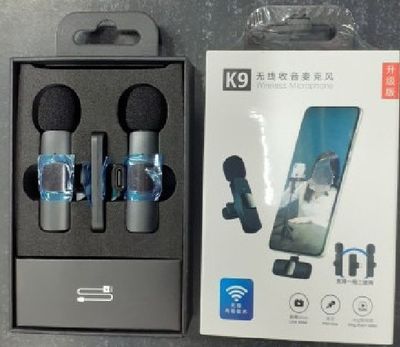 K9 Double Wireless Dual Microphone for Smartphone Type C_img_1
