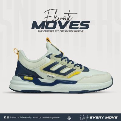 Premium Exclusive Sneakers : Y23130 - White & Blue_img_0