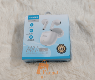 Foomee PA01 Mini Wireless Earbuds - White_img_0