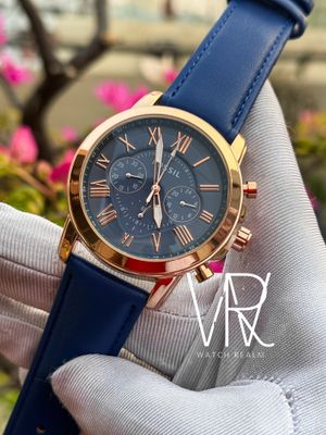 FOSSIL GRANT CHRONO BLUE BELT RG CASE_img_0